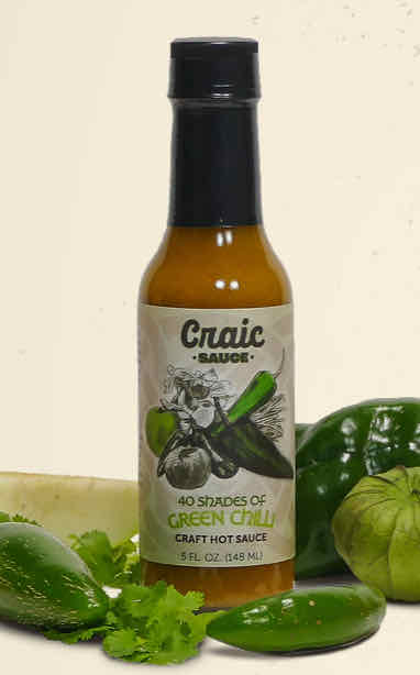 40 Shades of Green Chile Hot Sauce