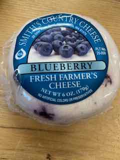 Farmer's Cheese Spread: Blueberry