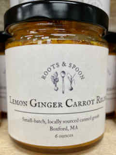 Lemon Ginger Carrot Relish