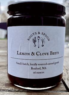 Lemon & Clove Red Pickled Beets