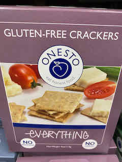 Gluten Free Everything Crackers