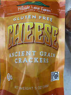 Gluten Free Cheese Crackers (Cheez-its)