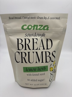 Lemon Herb Sourdough Bread Crumbs